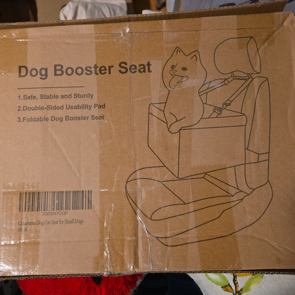 PetSafe Dog Booster Seat - Secure Travel Carrier in Brown